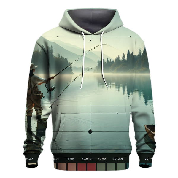 Fishing Tranquility Hoodie Hoodies Fashion