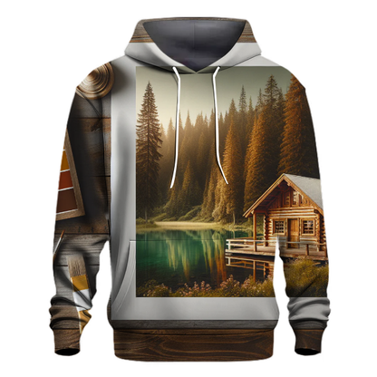 Rustic Cabin Escape Hoodie