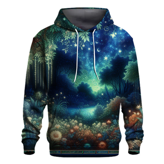 Celestial Night Garden Hoodie