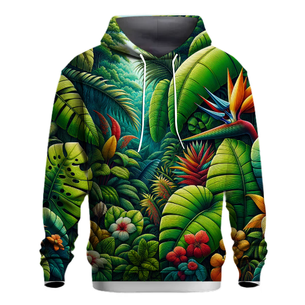 Floral Jungle Vibes Hoodie