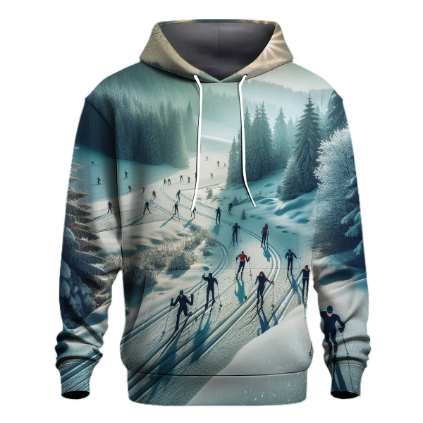 Cross Country Skiing Hoodie