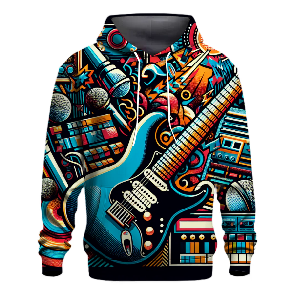 Classic Rock and Roll Hoodie