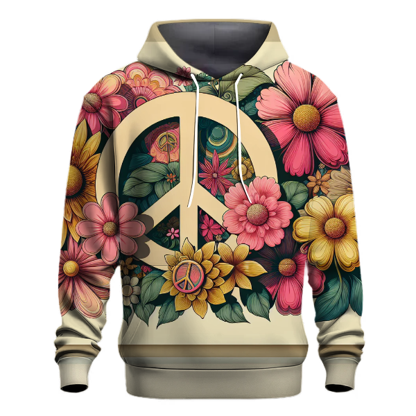 Flower Child Peace Hoodie