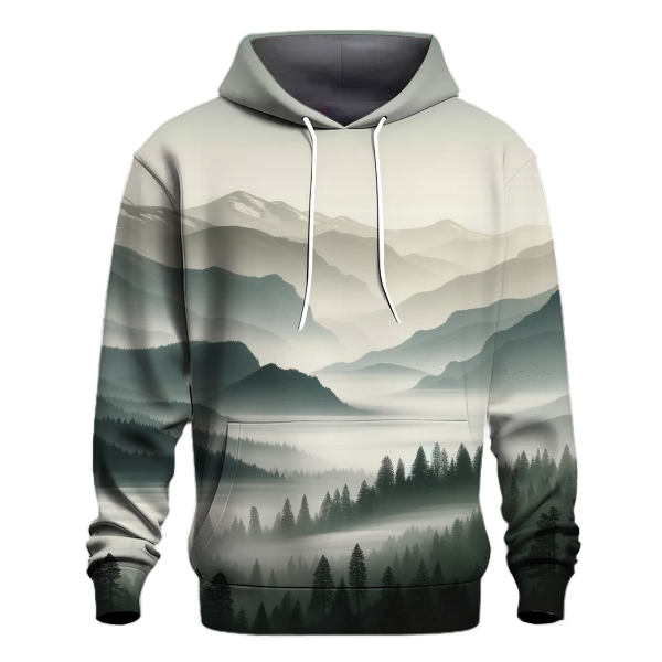 Misty Mountains Gradient Hoodie