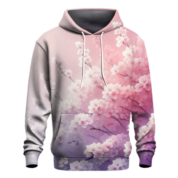 Sakura Blossom Gradient Hoodie