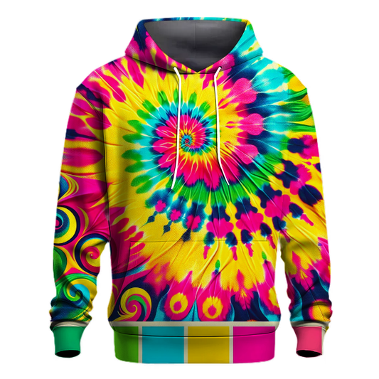 Peace Love Tie-Dye Hoodie