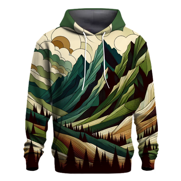 Rugged Mountain Adventure Hoodie