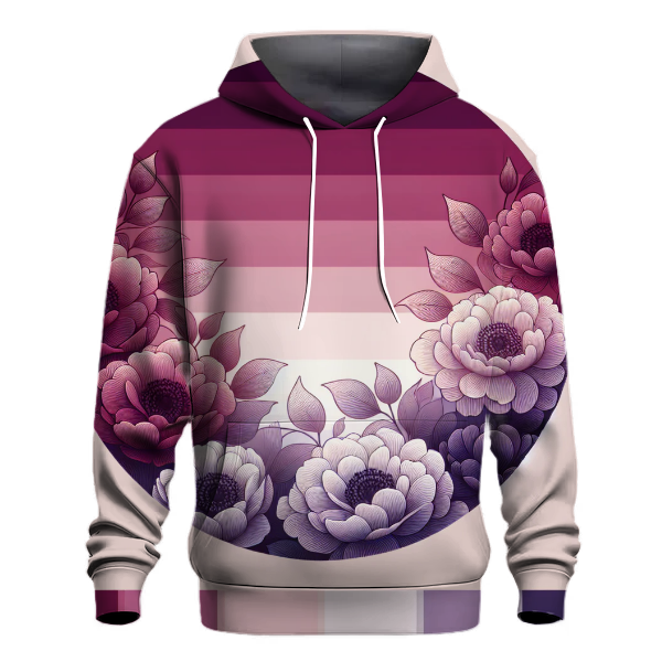 Orchid Bloom Gradient Hoodie