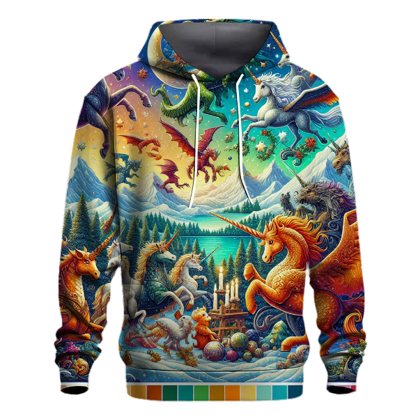 Merry Mythical Creatures Hoodie