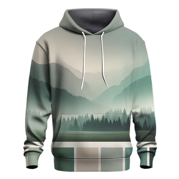 Misty Mountain Morning Hoodie