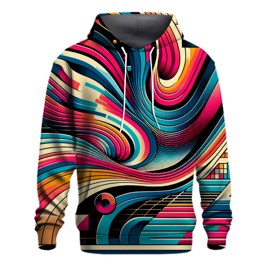 Digital Beats Design Hoodie Pullover Hoodies