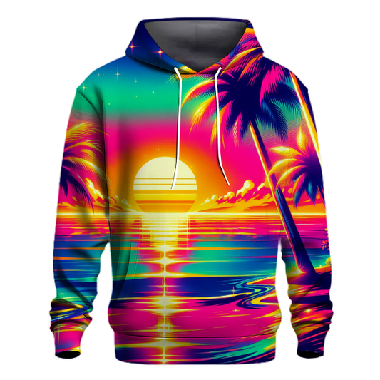 Retro Wave Paradise Hoodie