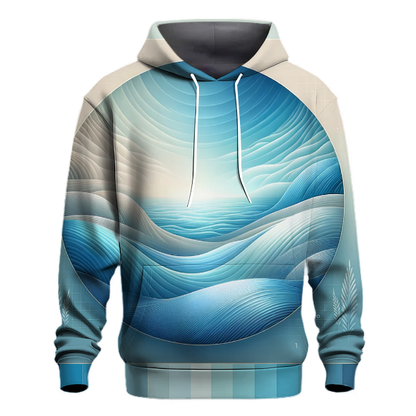 Serenity Blue Gradient Hoodie