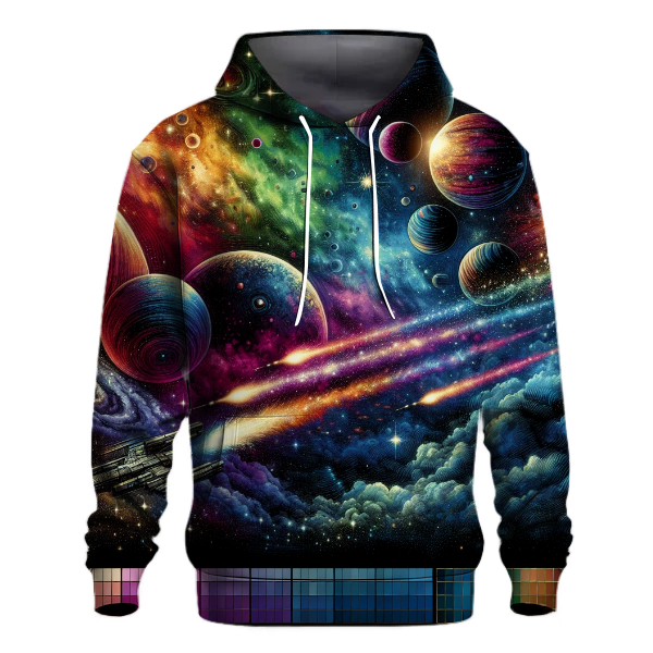 Bold Galactic Adventure Hoodie