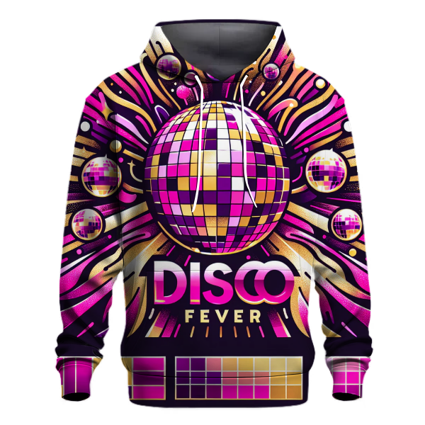 Vibrant Disco Fever Hoodie