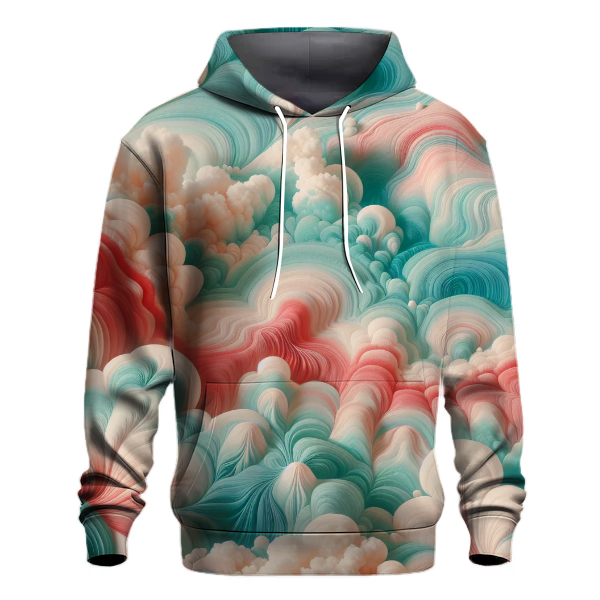 Tranquil Coral Lagoon Hoodie