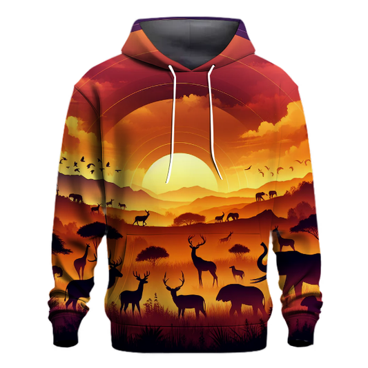 Majestic Wildlife Encounter Hoodie