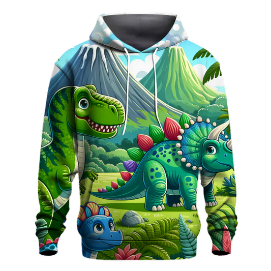 Playful Dinosaur Adventure Hoodie