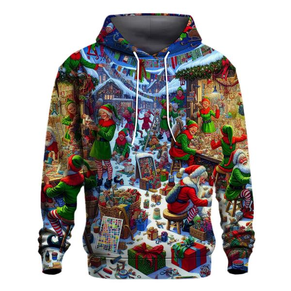 Elf Crafting Workshop Hoodie