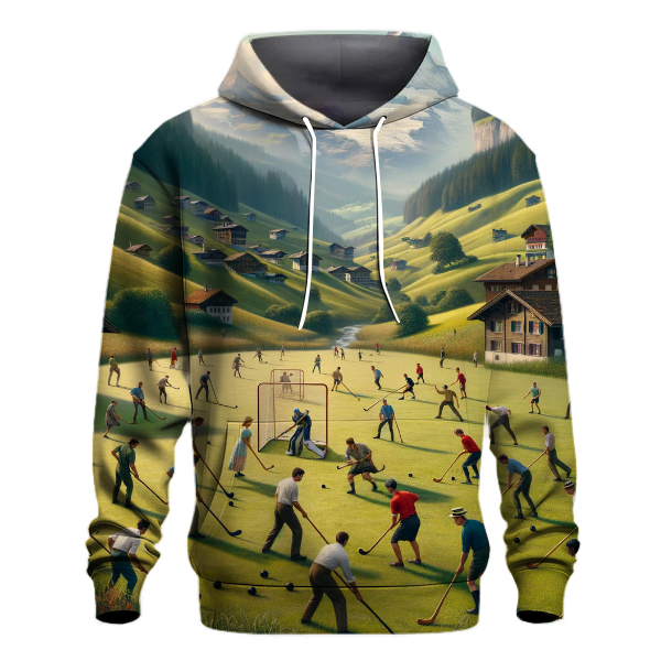 Hornussen - Switzerland Hoodie