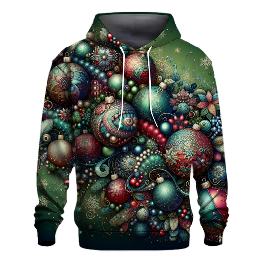 Festive Ornament Explosion Hoodie