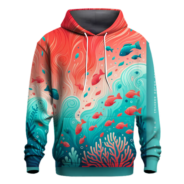 Coral Reef Bliss Hoodie