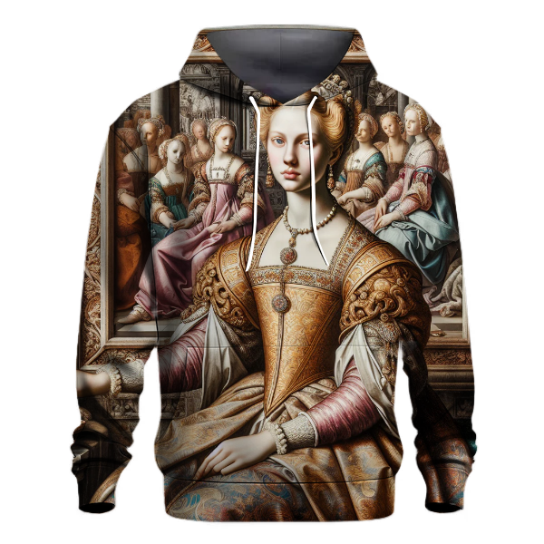 Vintage Renaissance Romance Hoodie