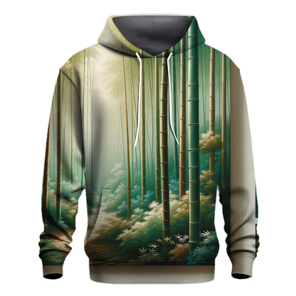 Serene Bamboo Forest Hoodie