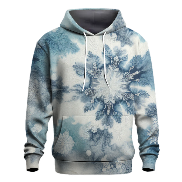 Frosty Blue Peaks Hoodie