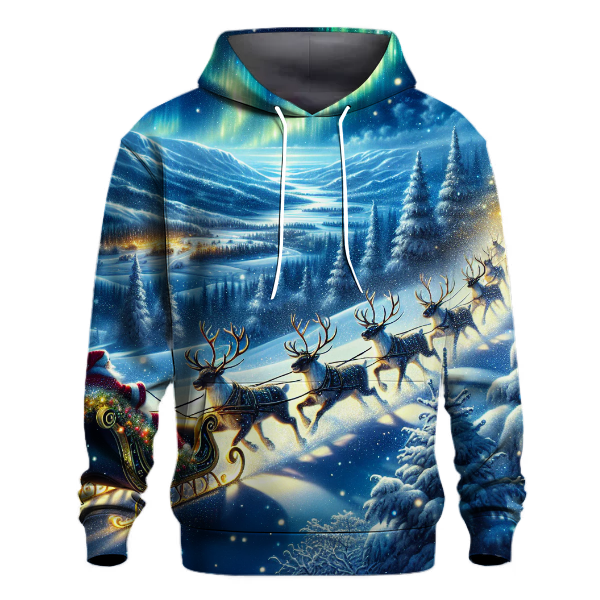 North Pole Sleigh Ride Hoodie