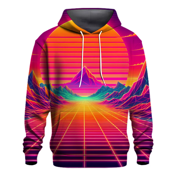 Retro Wave Aesthetic Hoodie