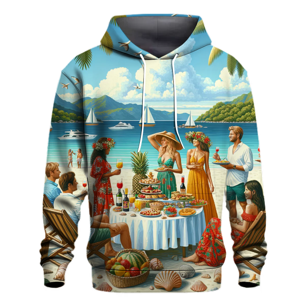 Coastal Christmas Retreat Hoodie