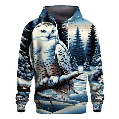 Snowy Owl Watchers Hoodie