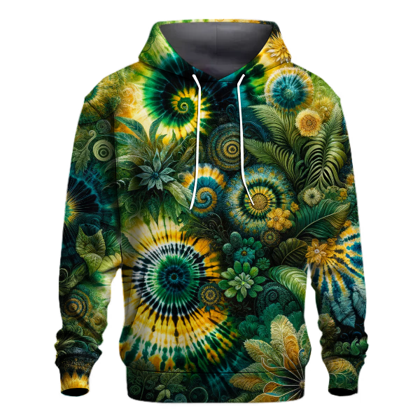 Midnight Jungle Burst Hoodie