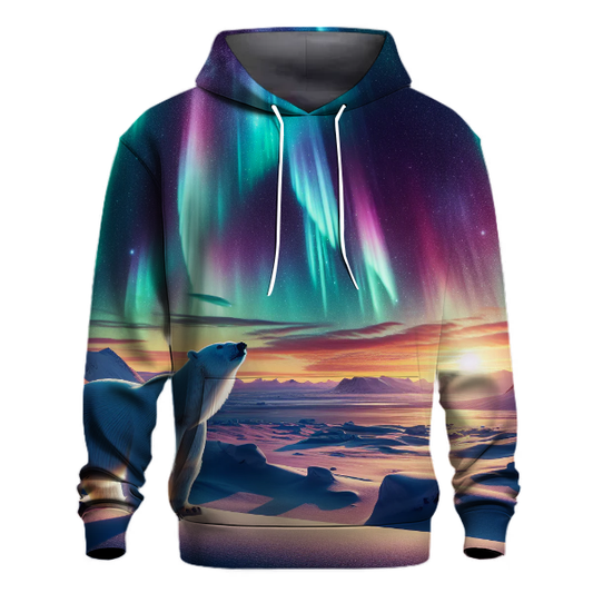 Polar Bear Aurora Hoodie