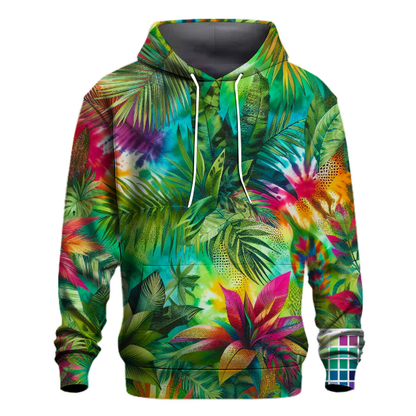 Electric Jungle Tie-Dye Hoodie