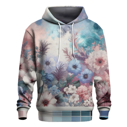 Pastel Blossom Tie-dye Design Hoodie