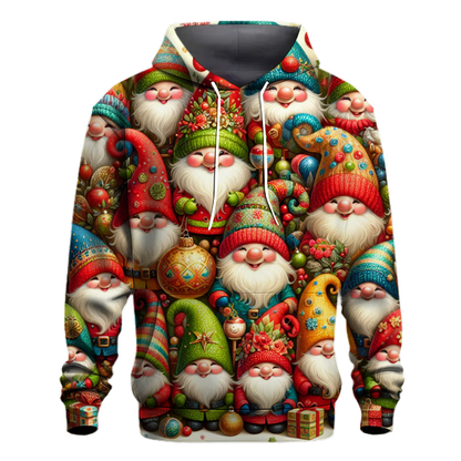 Charming Holiday Gnomes Hoodie