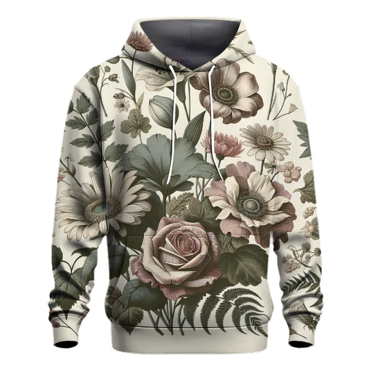 Charming Vintage Botanicals Hoodie