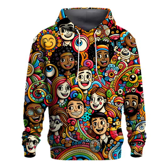 Doodle Art Extravaganza Hoodie