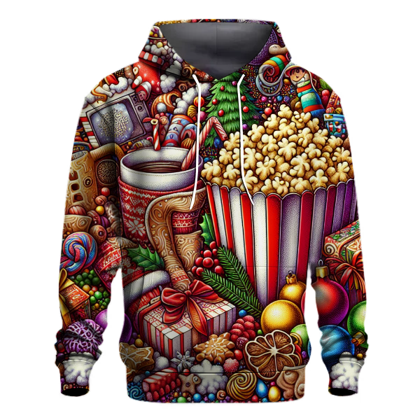 Cozy Christmas Movie Marathon Hoodie