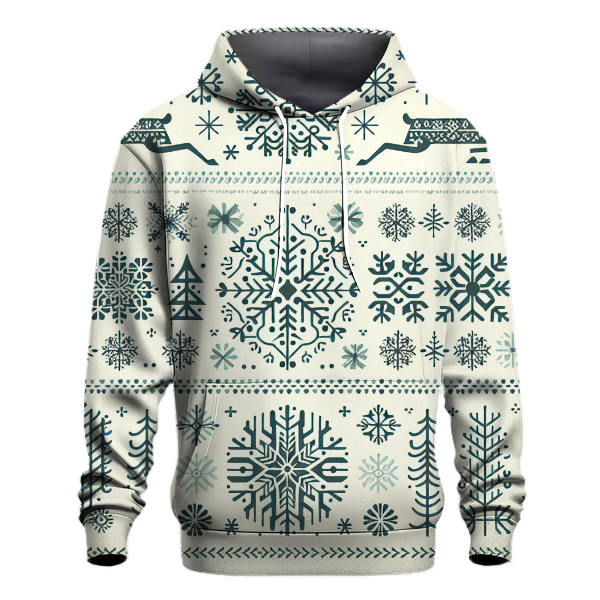 Nordic Christmas Charm Hoodie