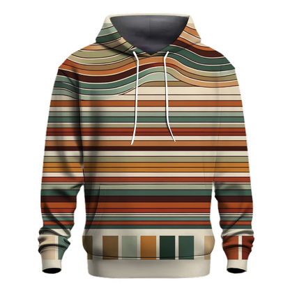 Vintage Vibes Stripes Hoodie