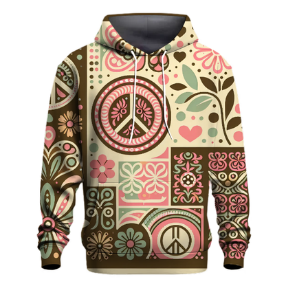 Nostalgic Flower Child Hoodie