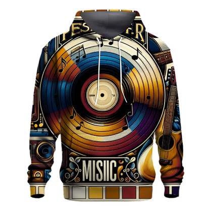 Vintage Music Celebration Hoodie