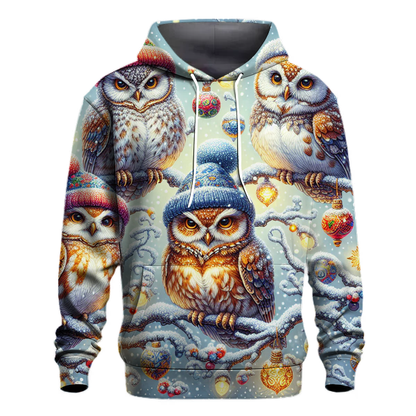 Christmas Owl Magic Hoodie