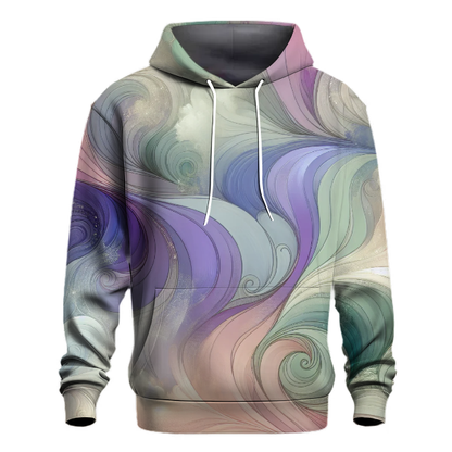 Whimsical Pastel Swirl Hoodie