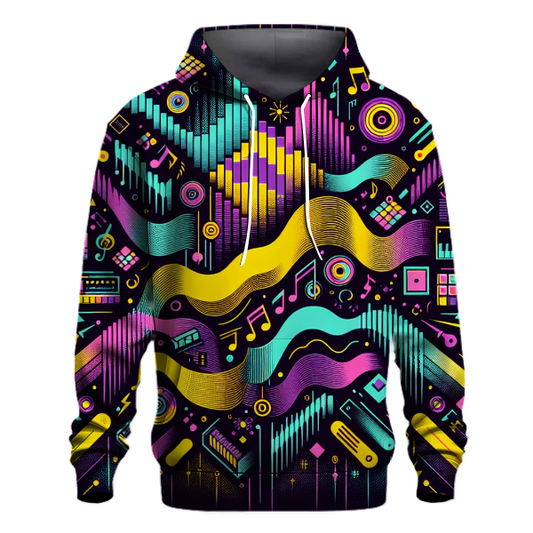 Analog Synth Wave Hoodie