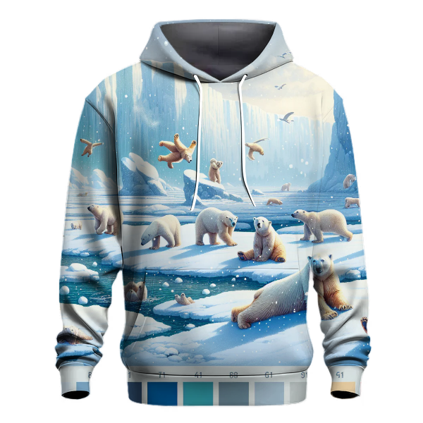 Arctic Adventures with Polar Bears Hoodie