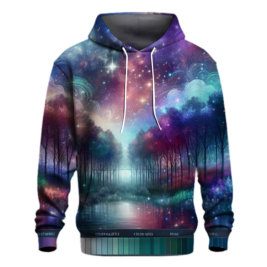 Dreamy Cosmic Forest Hoodie